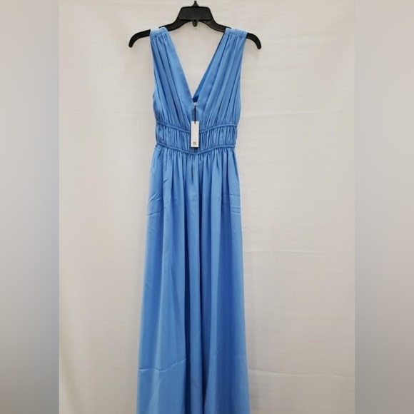 Cascade Silk Maxi Dress - Picture 4 of 6